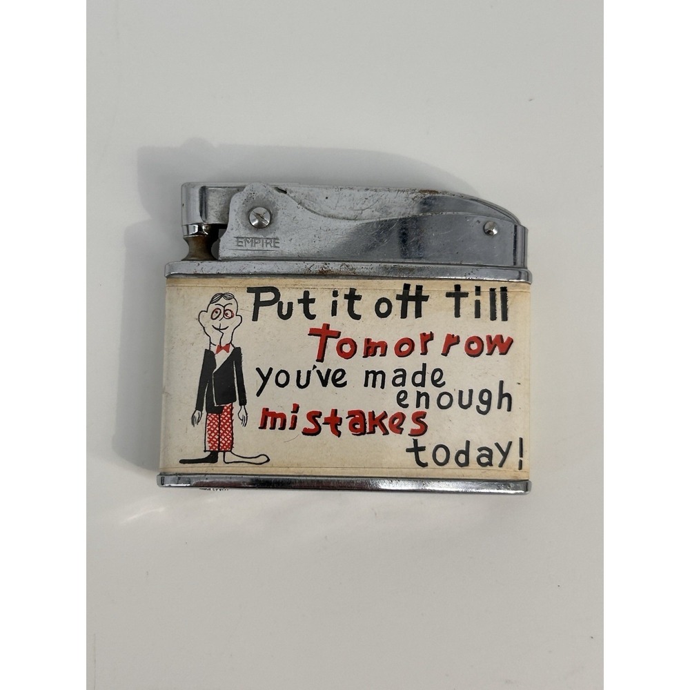 Vintage EMPIRE Novelty Lighter Complete